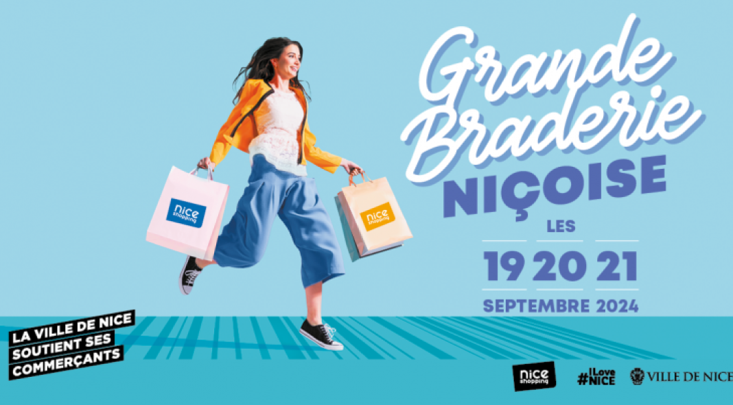 Grande braderie des commerces de proximité, Nice septembre 2024